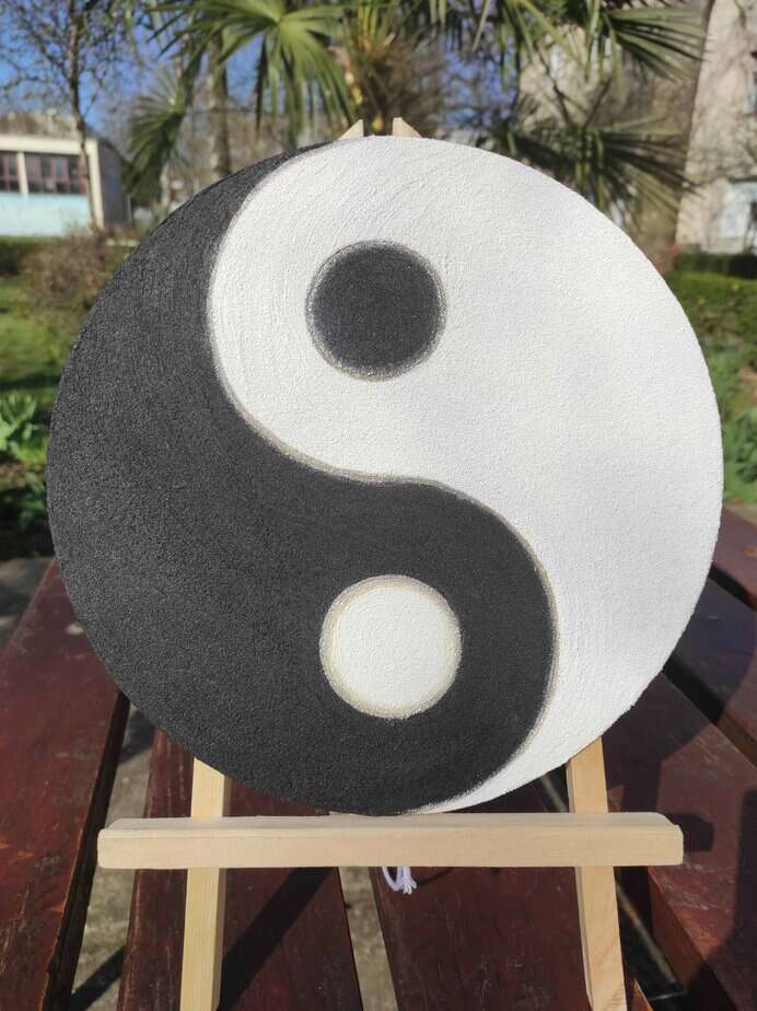 Yin Yang canvas